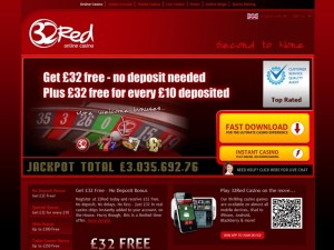 32red casino homepage