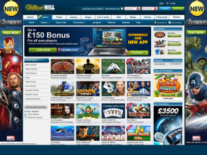 william hill casino homepage